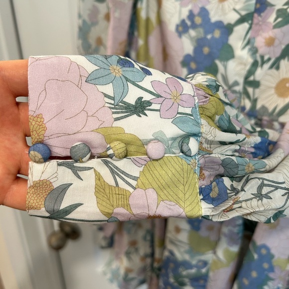 NWT Bardot Zelina Mixed Floral Minidress - Picture 6 of 8